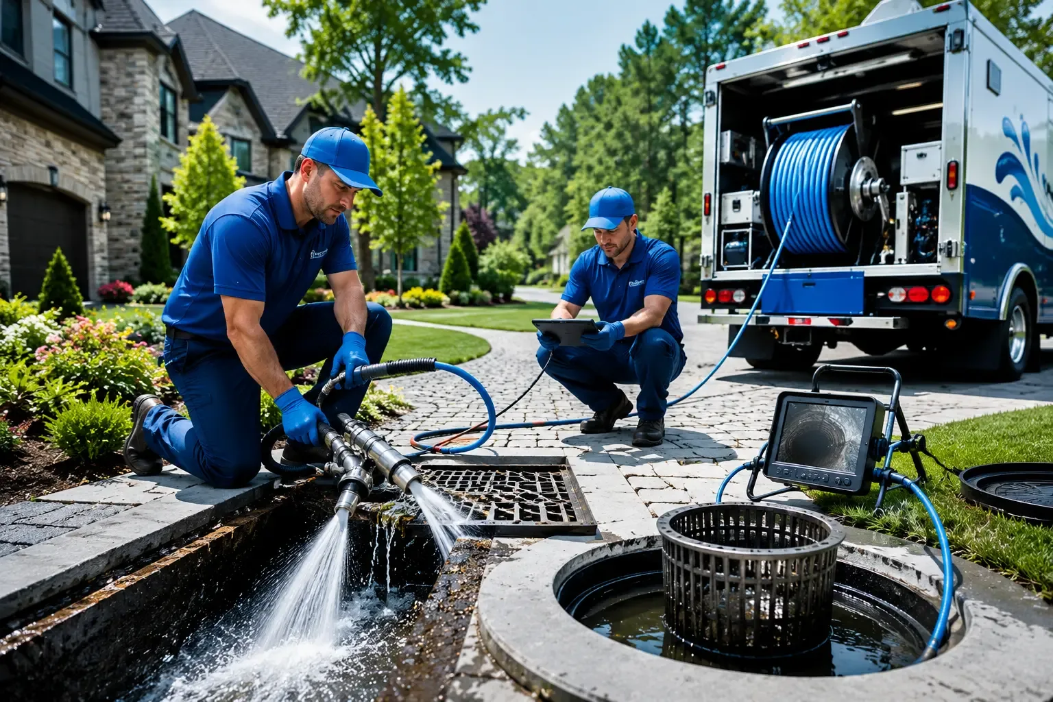 Local outdoor drain cleaning professionals in New Derry, PA